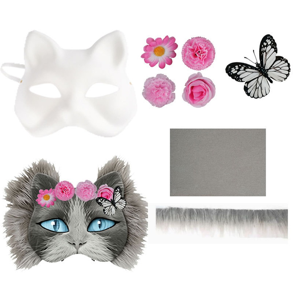 Masker met doe-het-zelf schild - Cosplay Prop Painting recensie en prijs