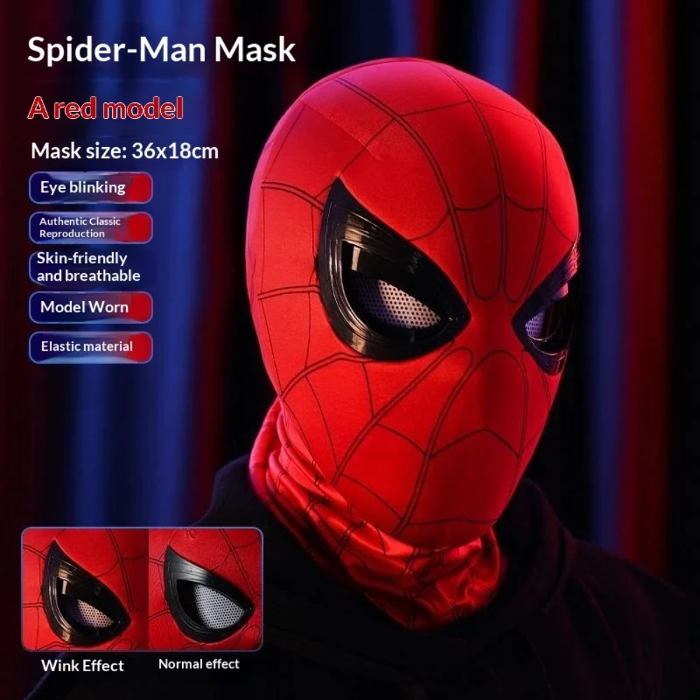 Spider-Man Hoofddeksel Met Bew - Cosplay Prop Display recensie en prijs