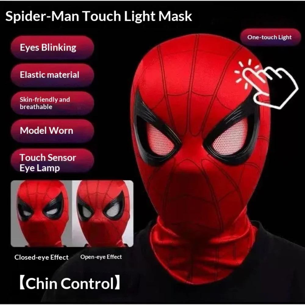 Spider-Man Hoofddeksel Met Bew - Cosplay Prop Display recensie en prijs