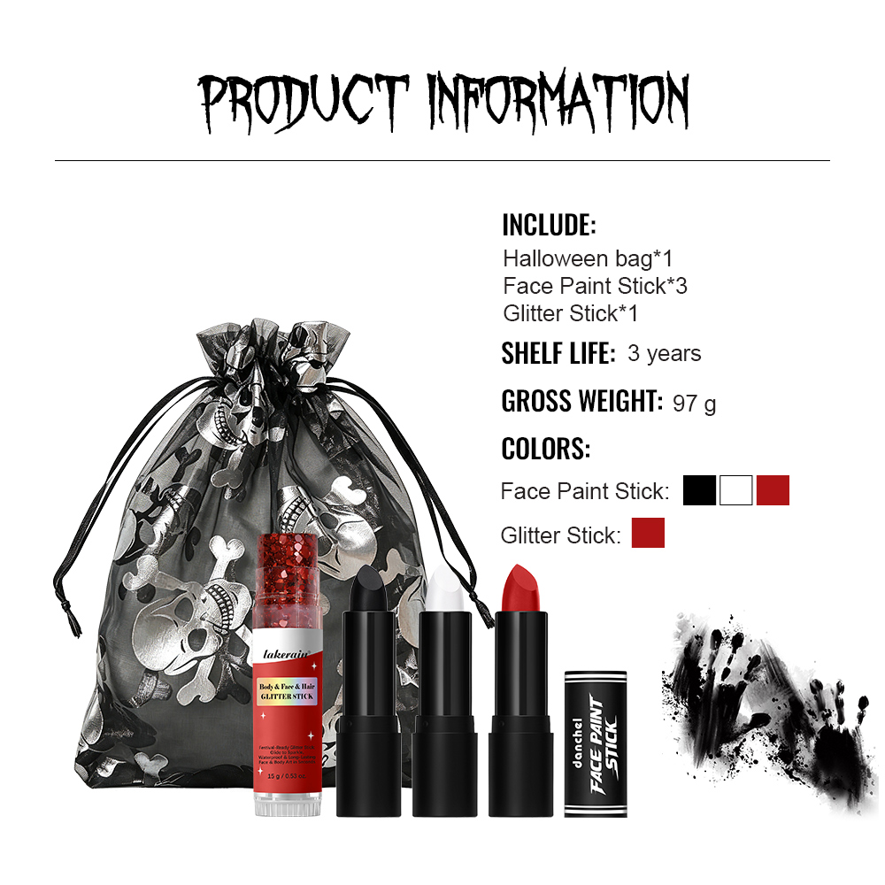 DANCHEL Horror SFX Make-up Kit - Body Paint Sfx recensie en prijs
