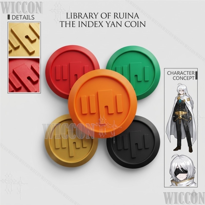 Library Of Ruina The Index Yan - Cosplay Prop 3D Print recensie en prijs
